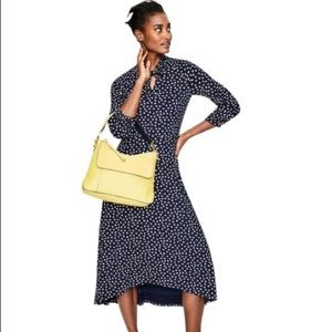 Boden knit pullover polka dot dress size 14R